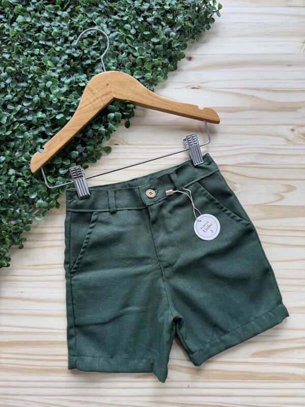 Linen Bermuda Shorts - Imagem 5