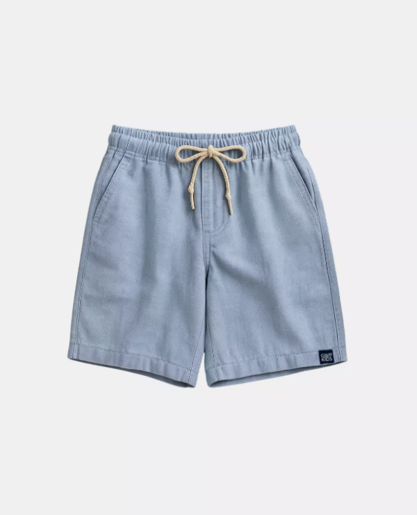 Plain Linen Bermuda Shorts