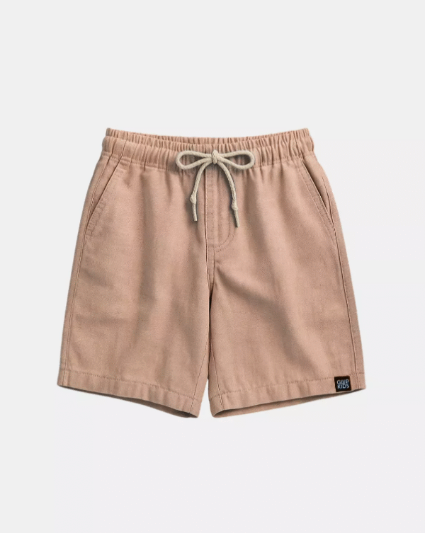 Plain Linen Bermuda Shorts - Imagem 2