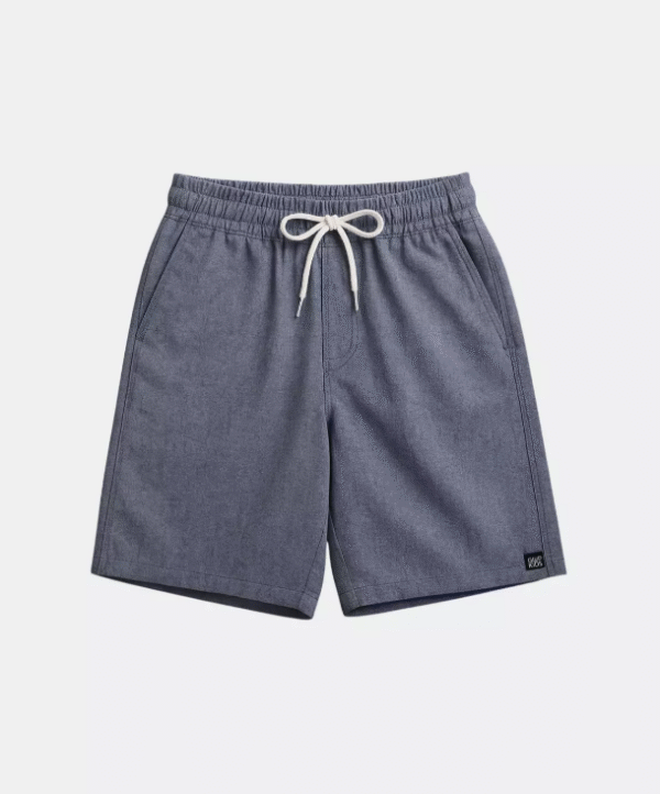 Plain Linen Bermuda Shorts - Imagem 3