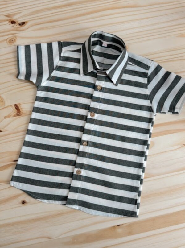 Traditional Striped Shirt Premium Cotton