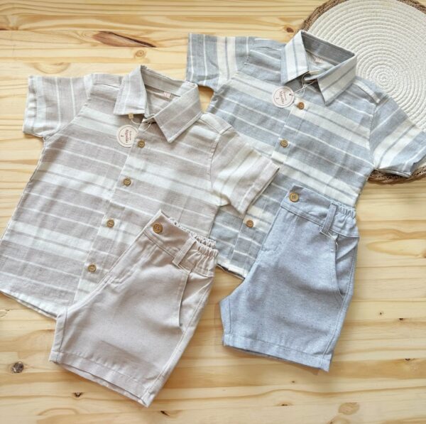 Traditional Striped Shirt Premium Cotton - Imagem 4