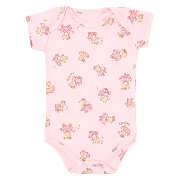 Printed Short Sleeve Bodysuit