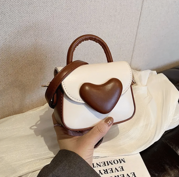 Heart crossbody bag