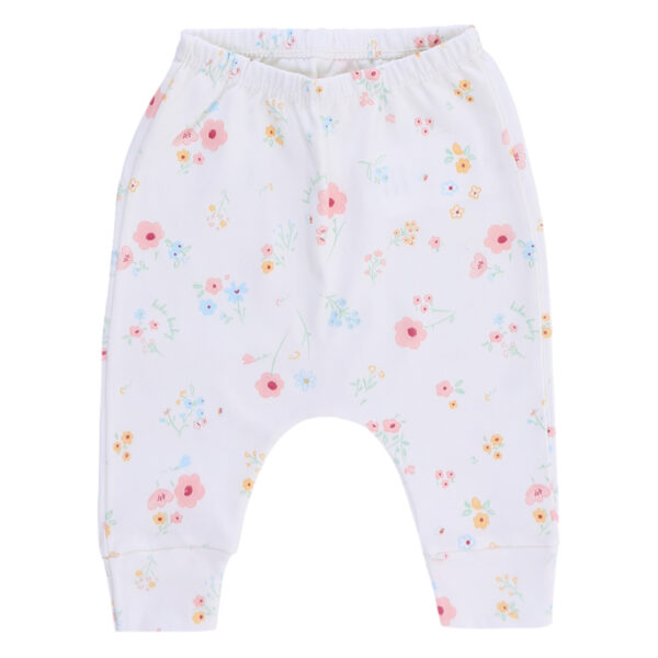 Set of Bodysuit with Embroidered Floral Collar and Pants - Imagem 3